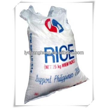 25kg t 50kg pp woven rice bag with lowest price